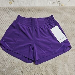 NWT Lululemon Hotty Hot Shorts